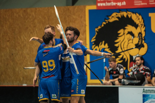 Unihockey 1. Liga Lions siegen im Derby